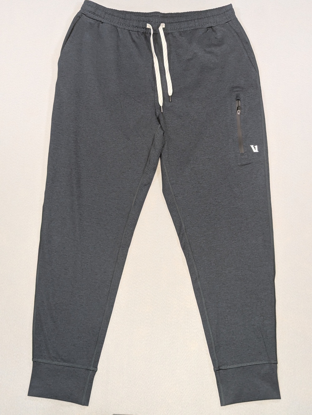 Vuori Sunday Jogger Pants Mens Large Elastic Drawstring Pockets Tapered Leg